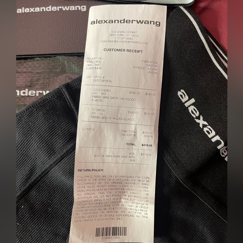 Alexander Wang Set - Picture 5 of 8